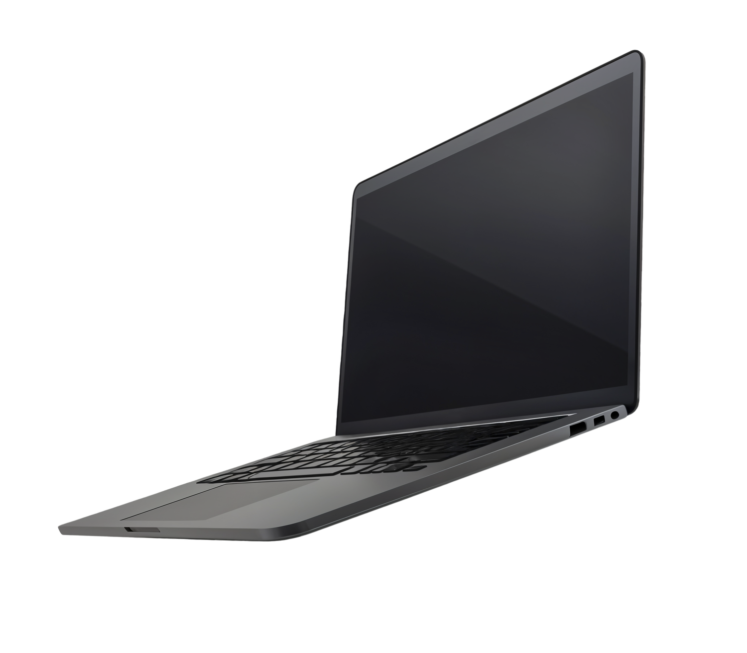 Laptop showing automation dashboard