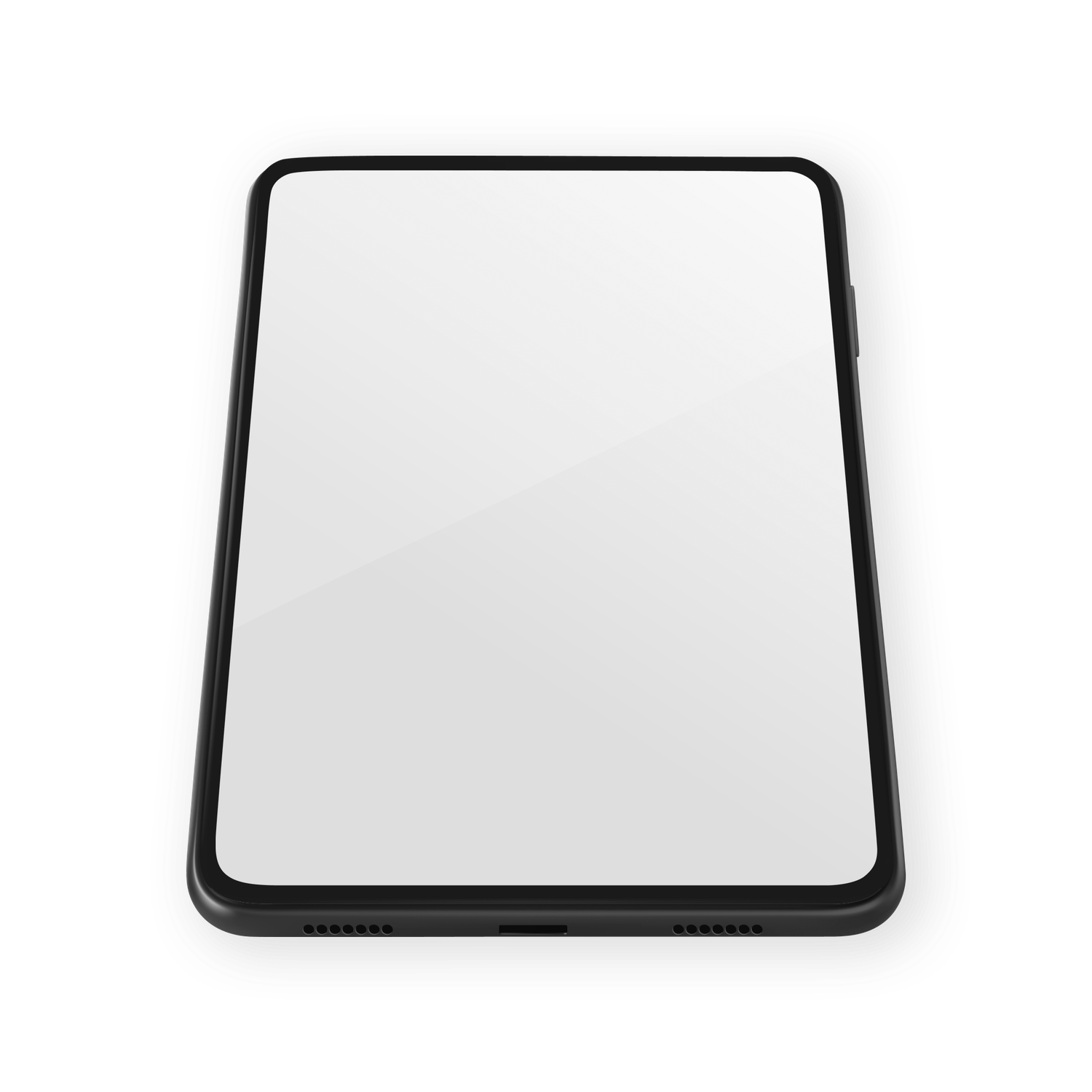 Tablet showing analytics