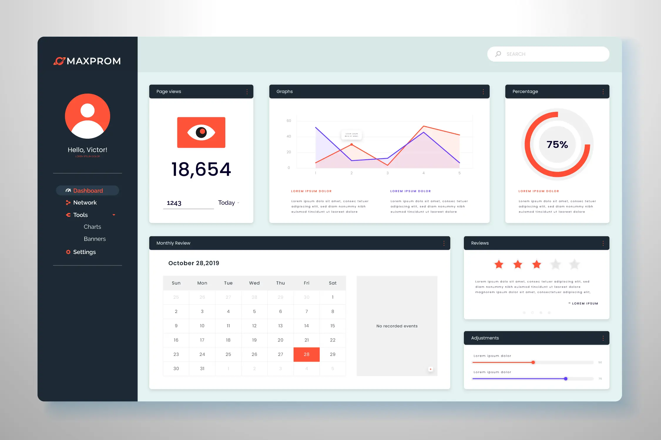Search Engine Optimization 3 Maxprom Dashboard